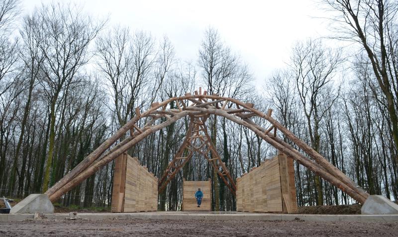 Tree Fork Truss with swing PHOTO ValerieBennett