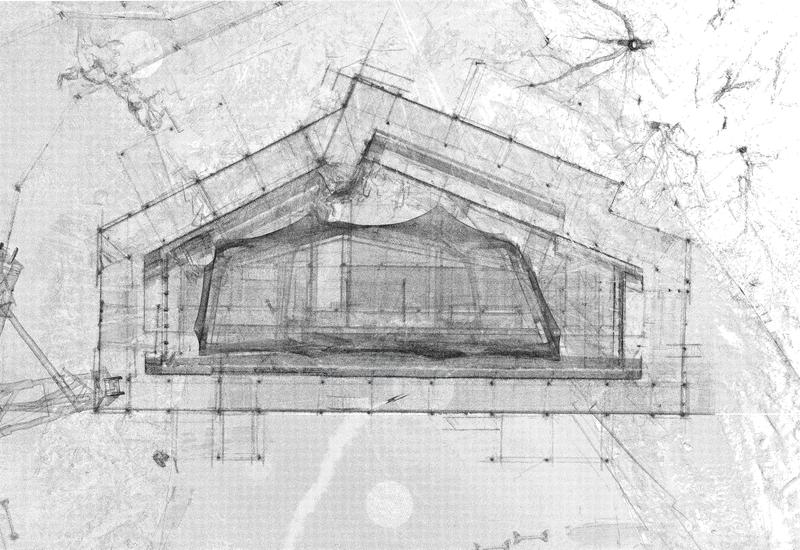Wakeford Hall Library 3D scan print