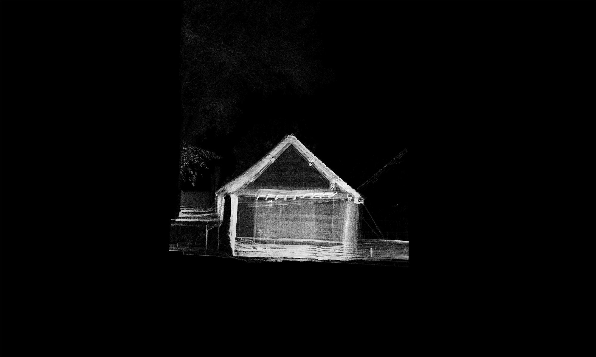 Barton Barn 3D scan short elevation