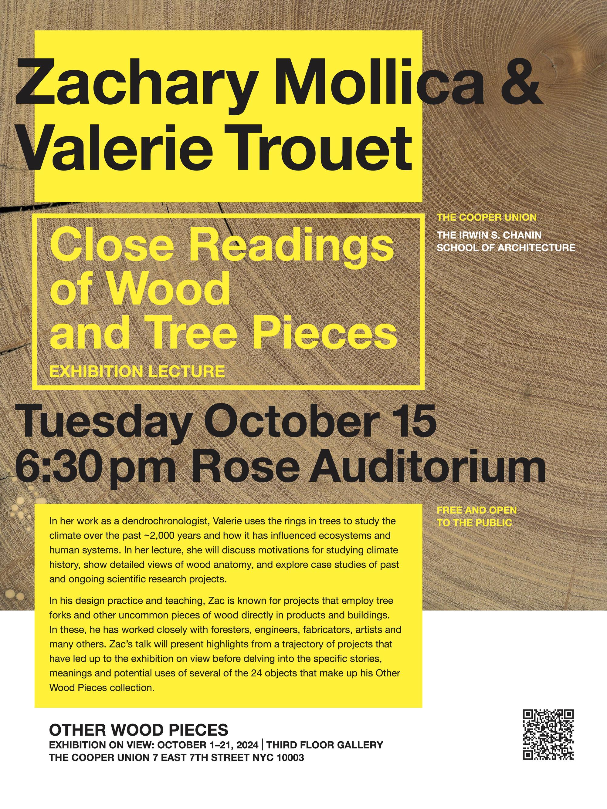 Cooper Union lecture poster