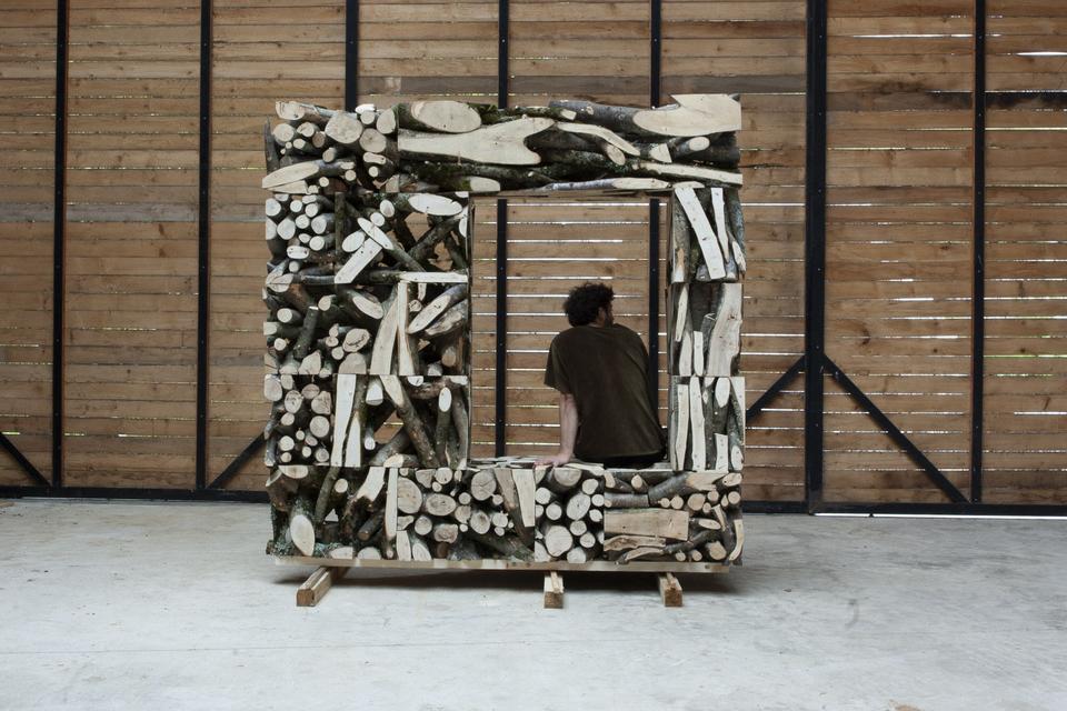 Densely Packed Timber Blocks