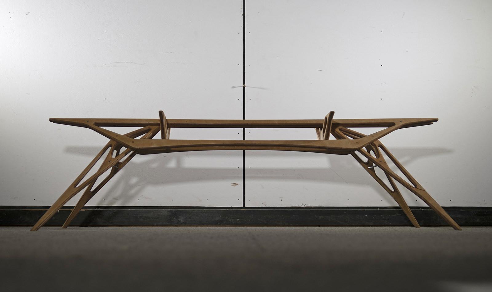 Faux Mollino Table