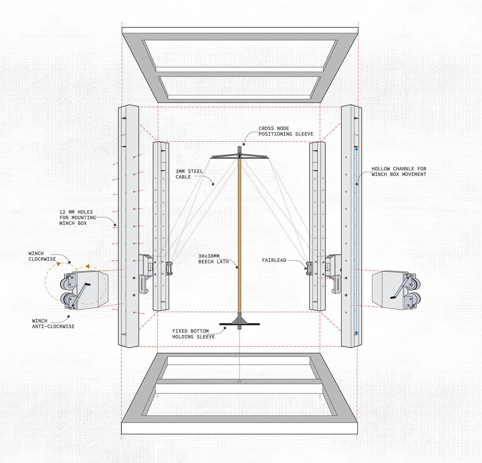 Free Form Steambending JigDrawing HasanDanish