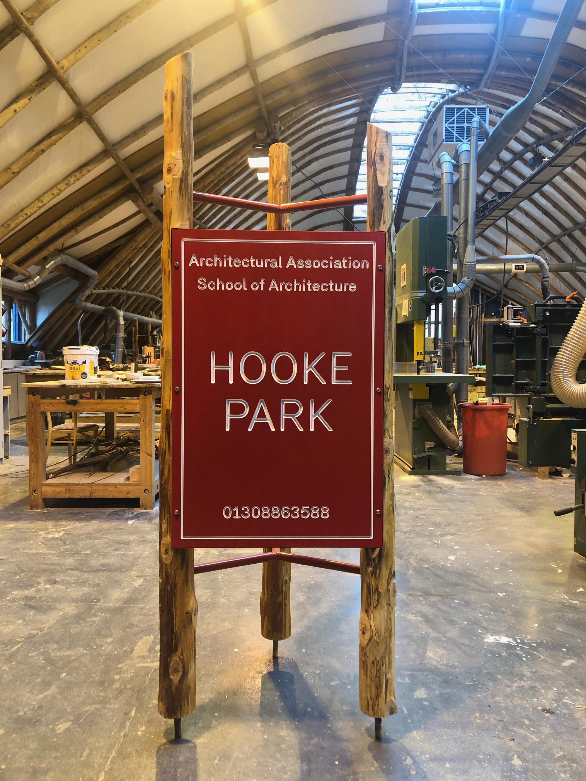 Leading Hooke Park