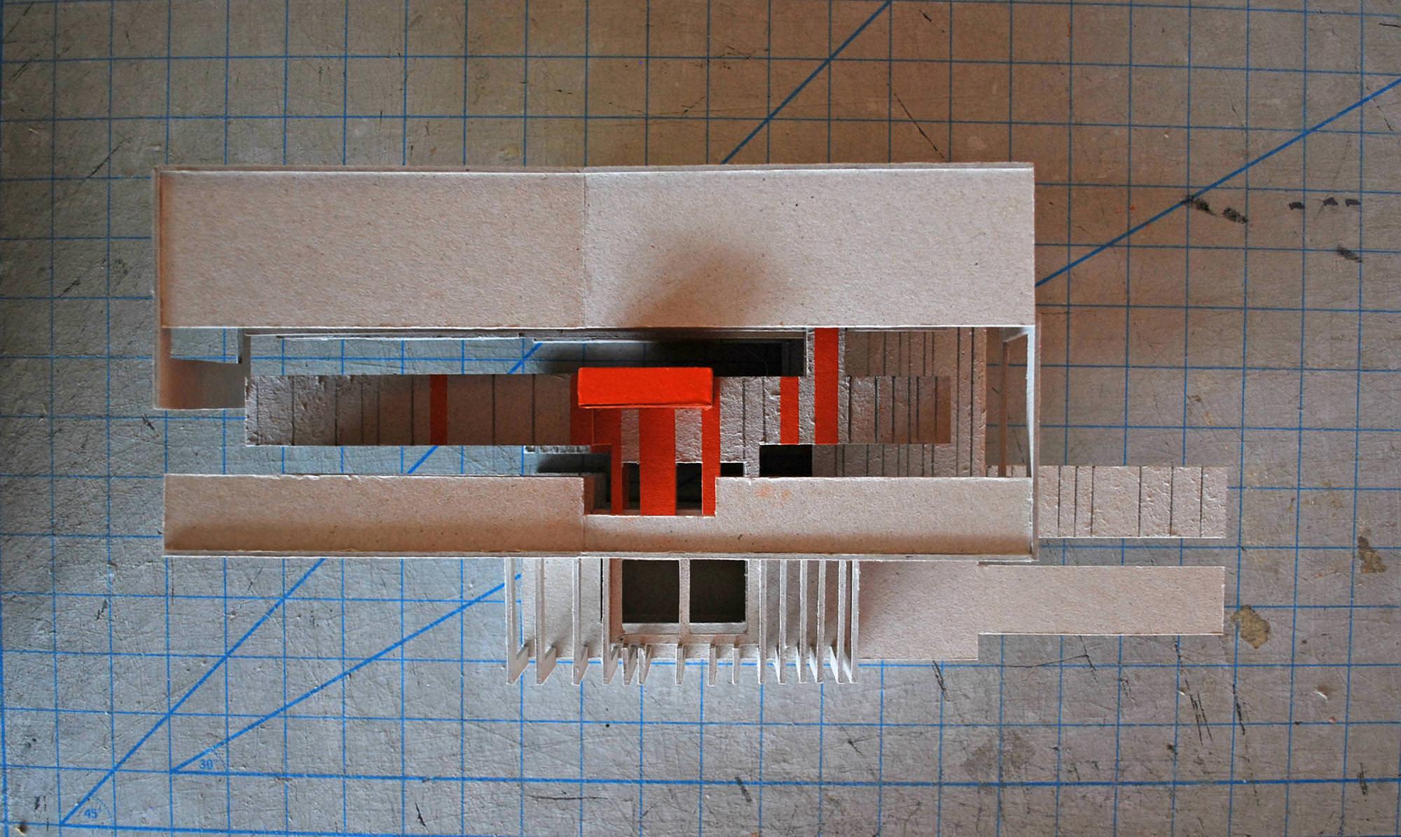 Measured Architecture section model photo
