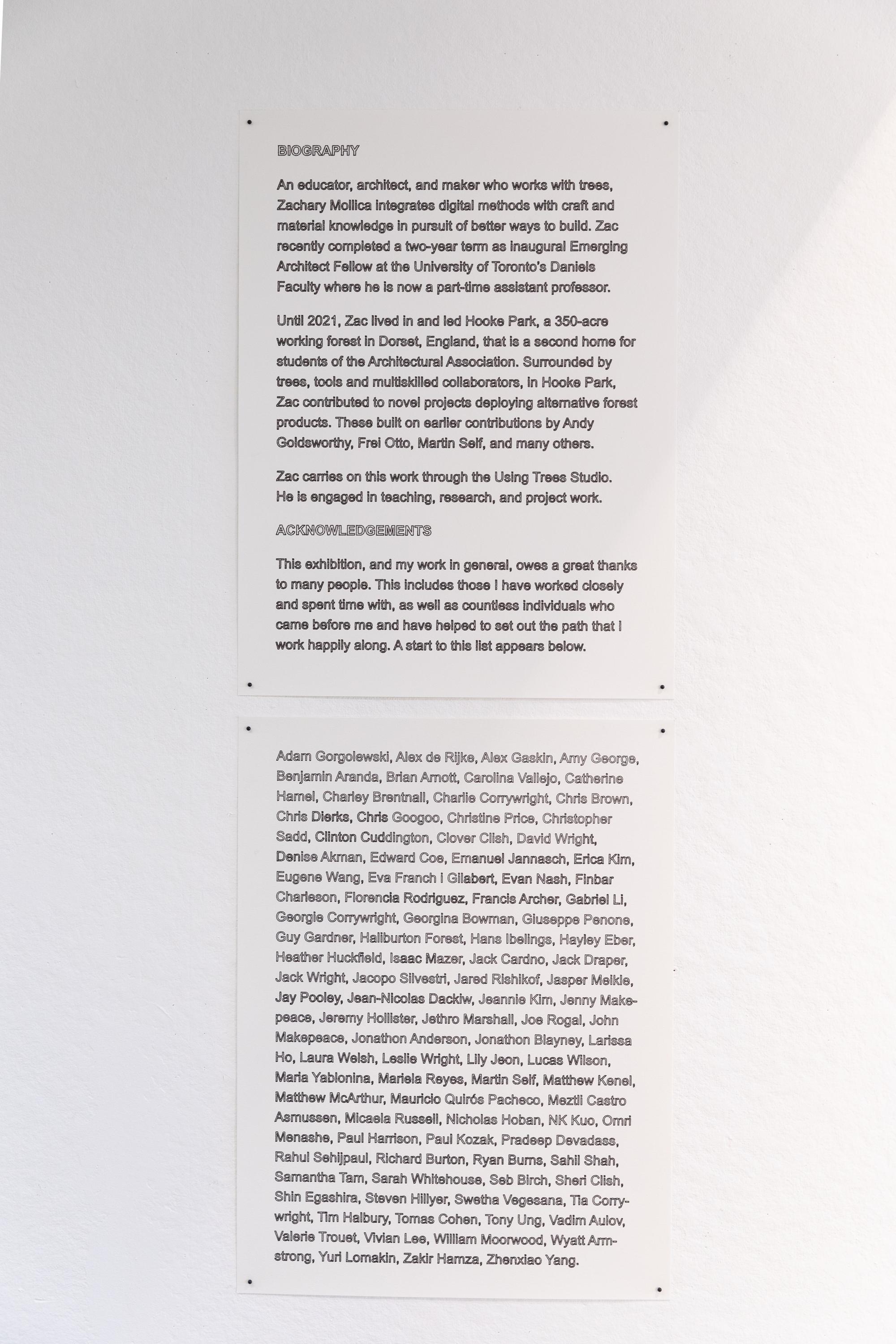 Other Wood Pieces Exhibition PHOTO Joao Enxuto