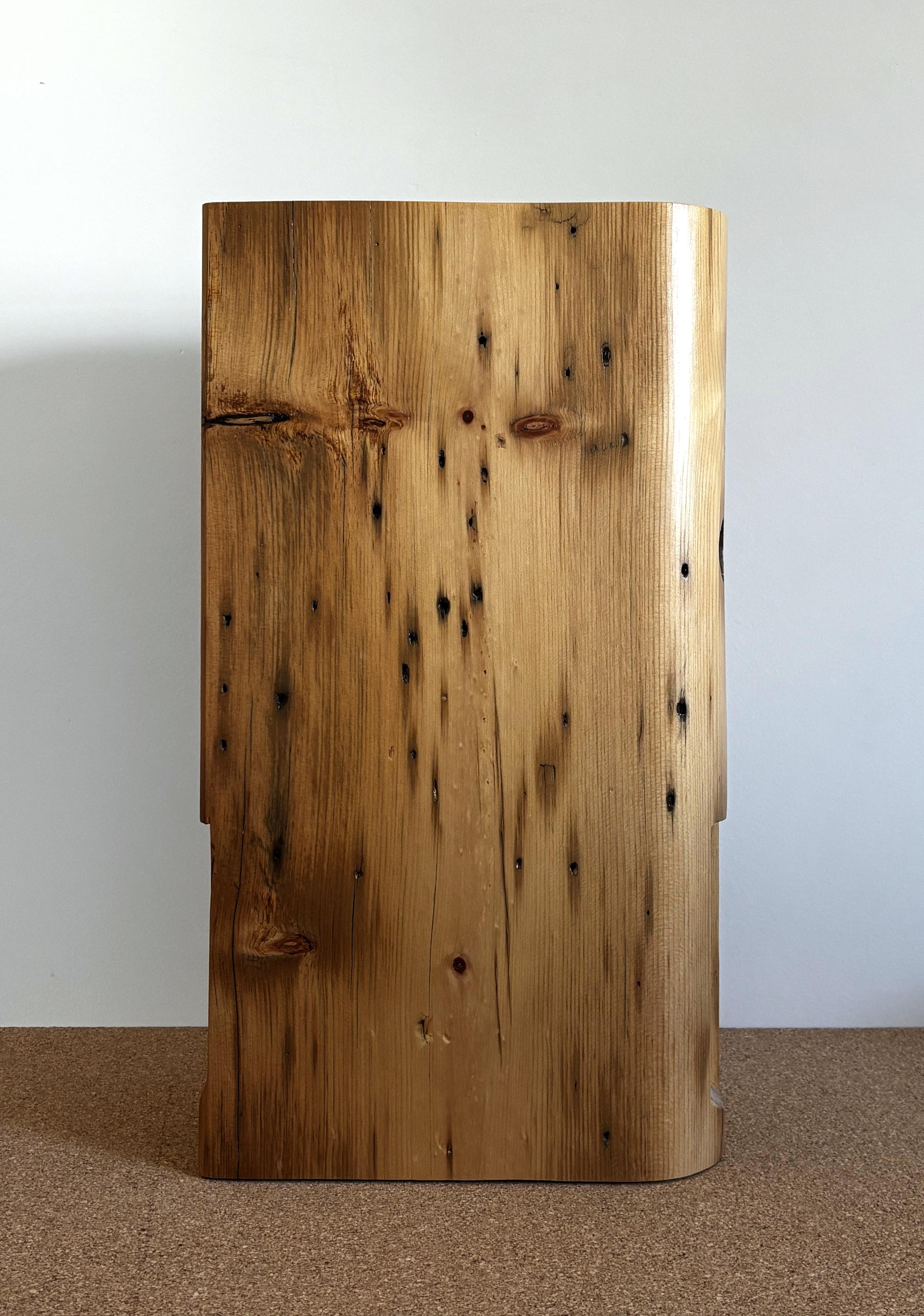 Reclaimed Side Table XL growth rings