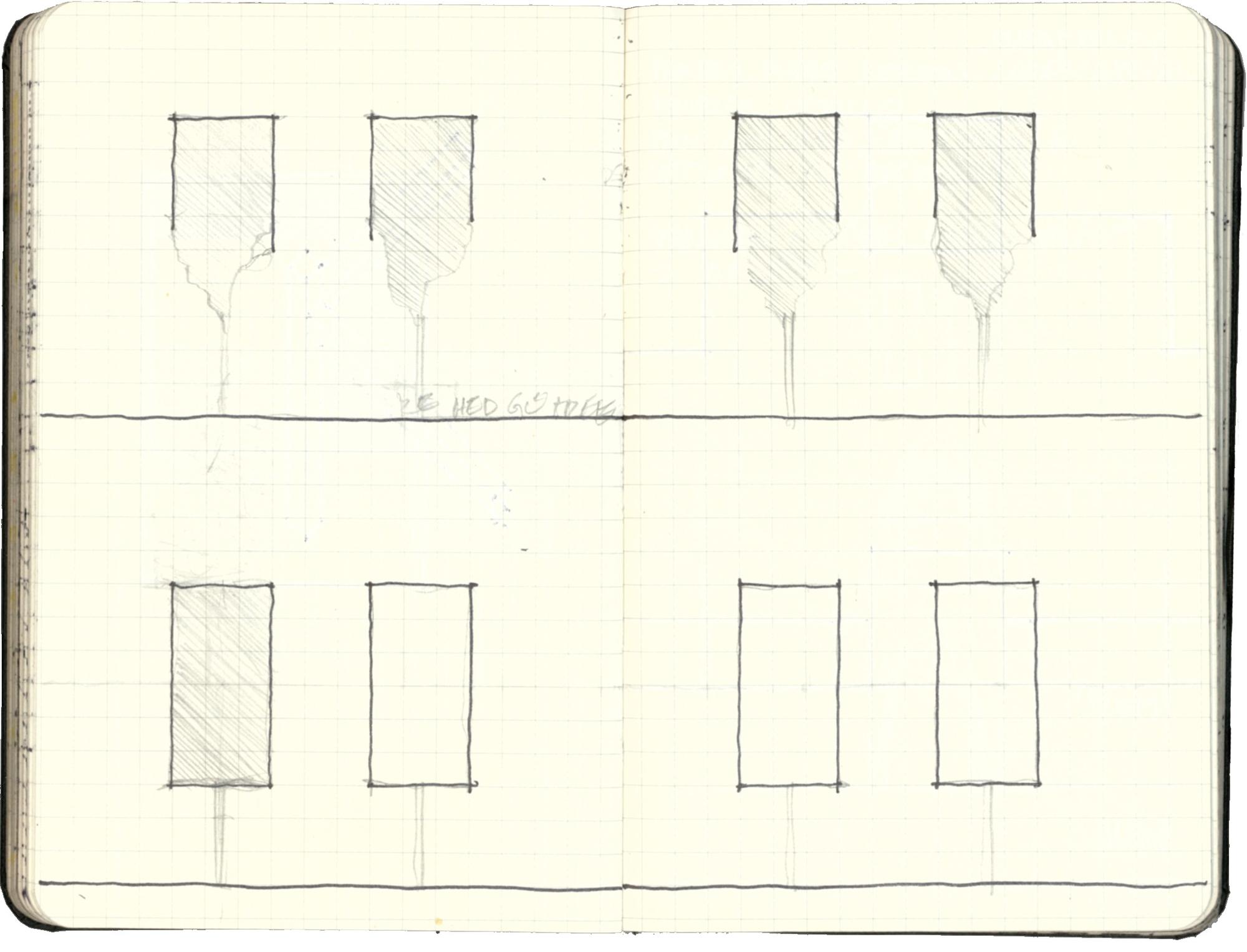 Sketchbook spread