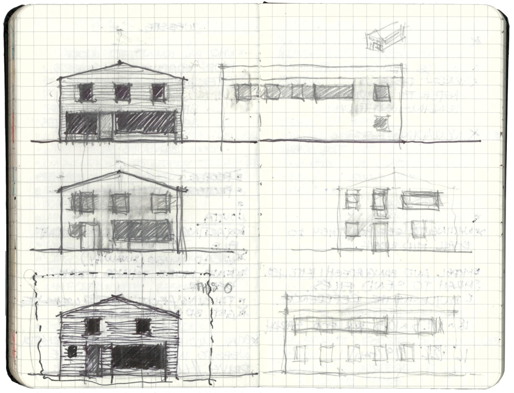 Sketchbook spread