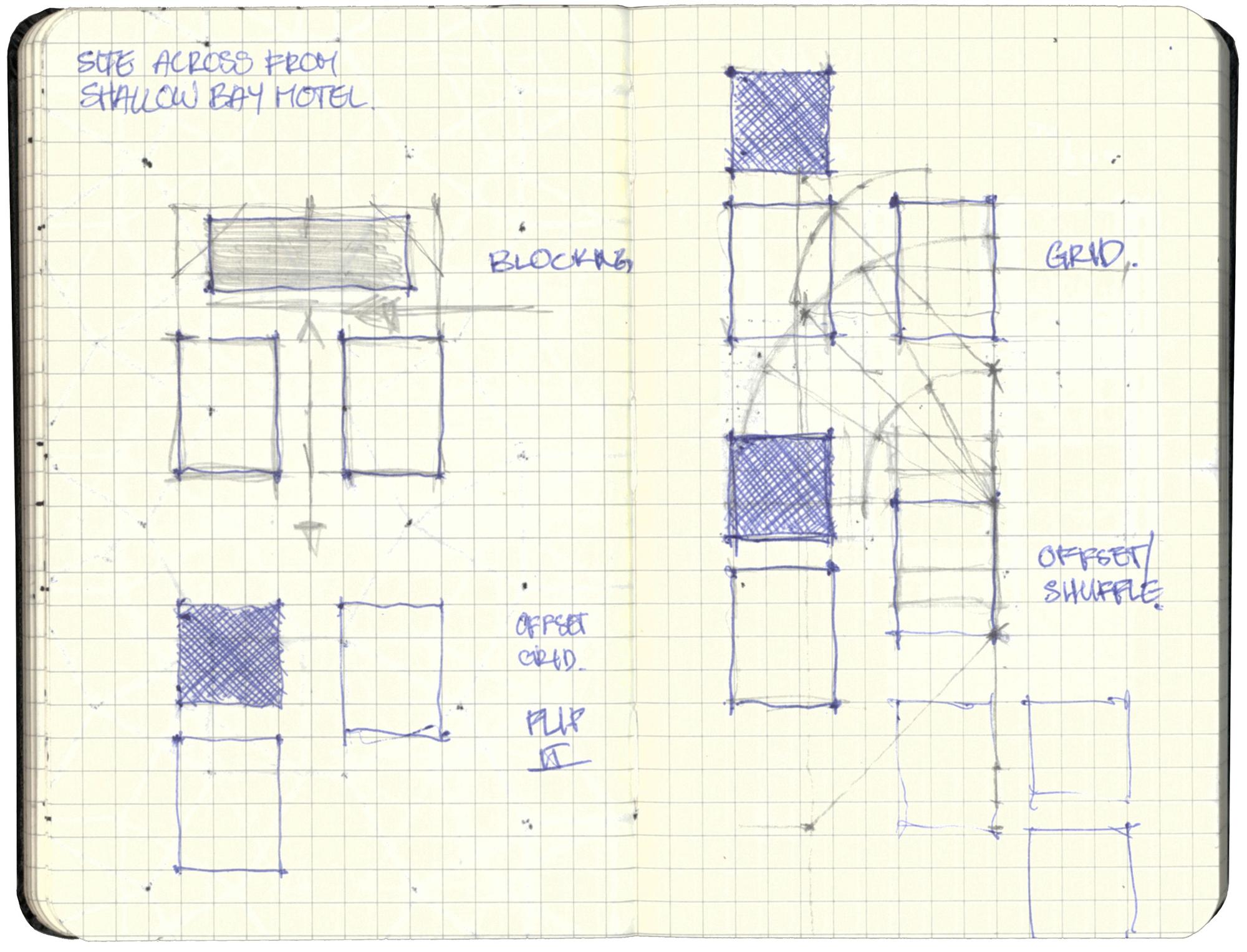 Sketchbook spread