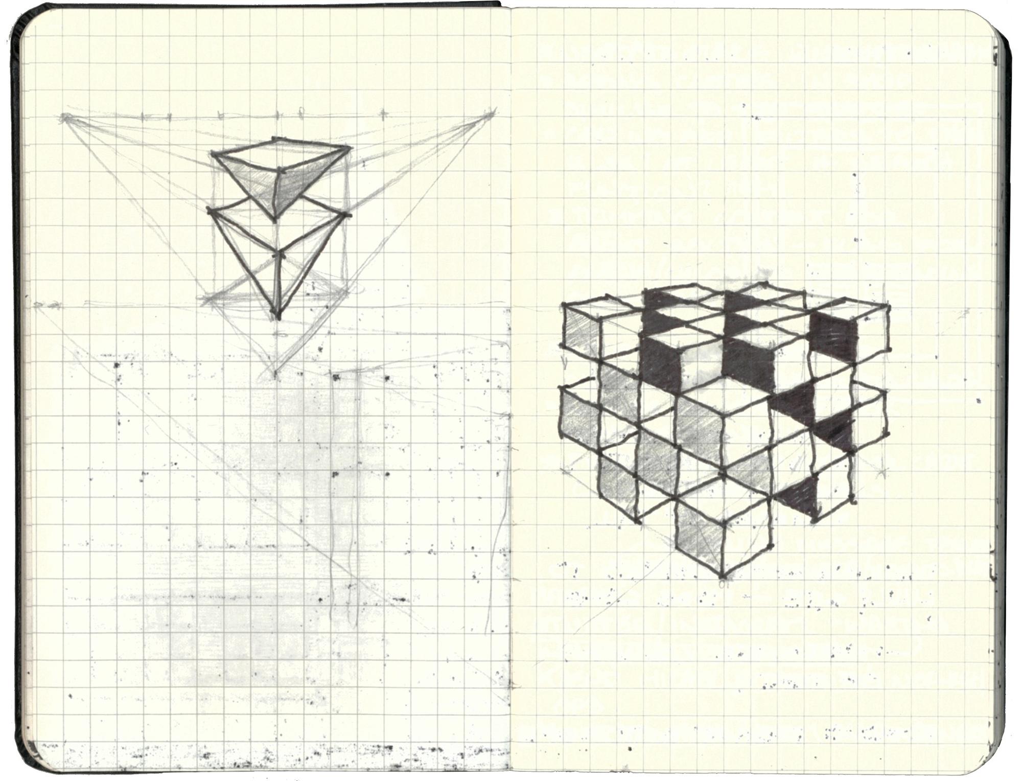 Sketchbook spread