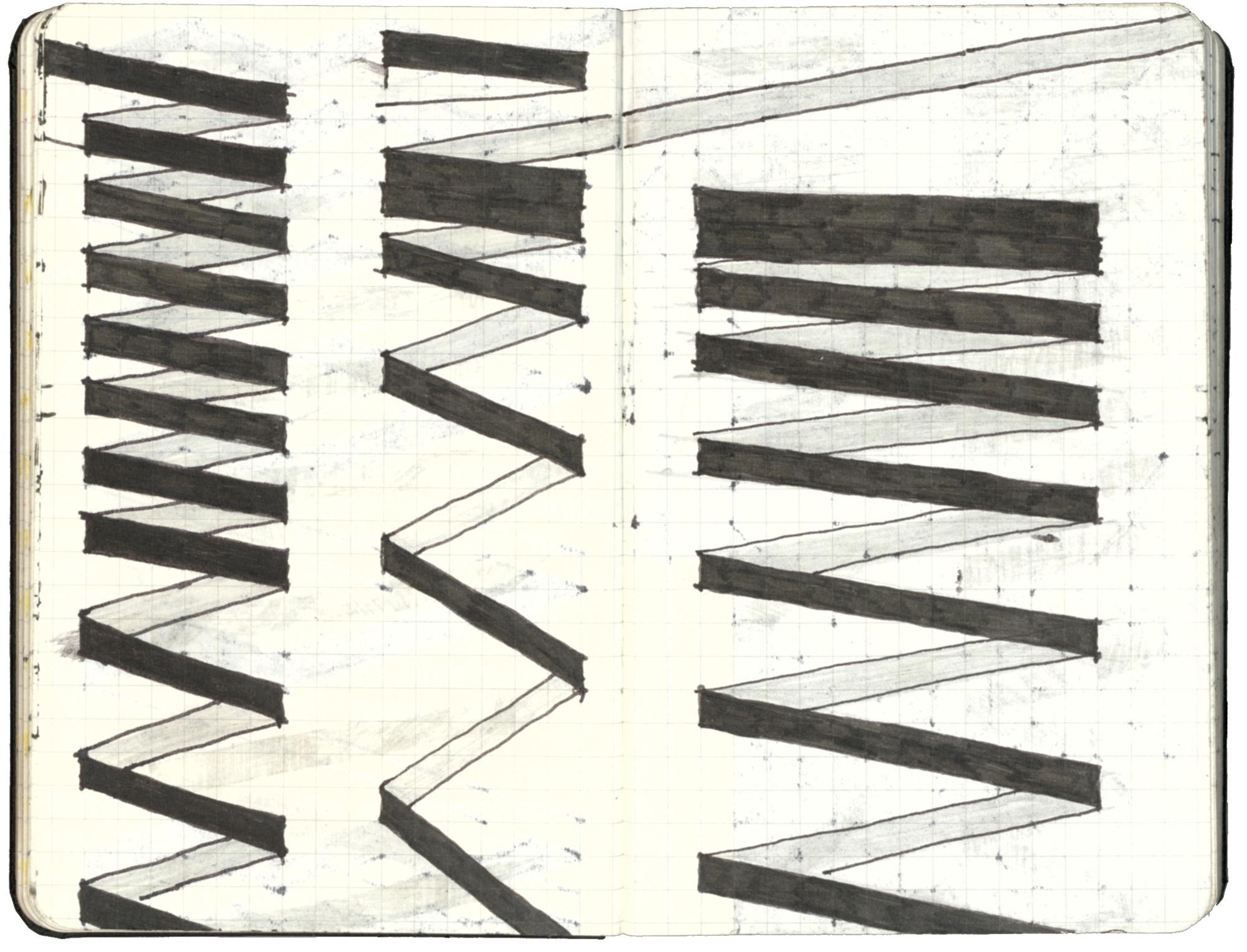 Sketchbook spread