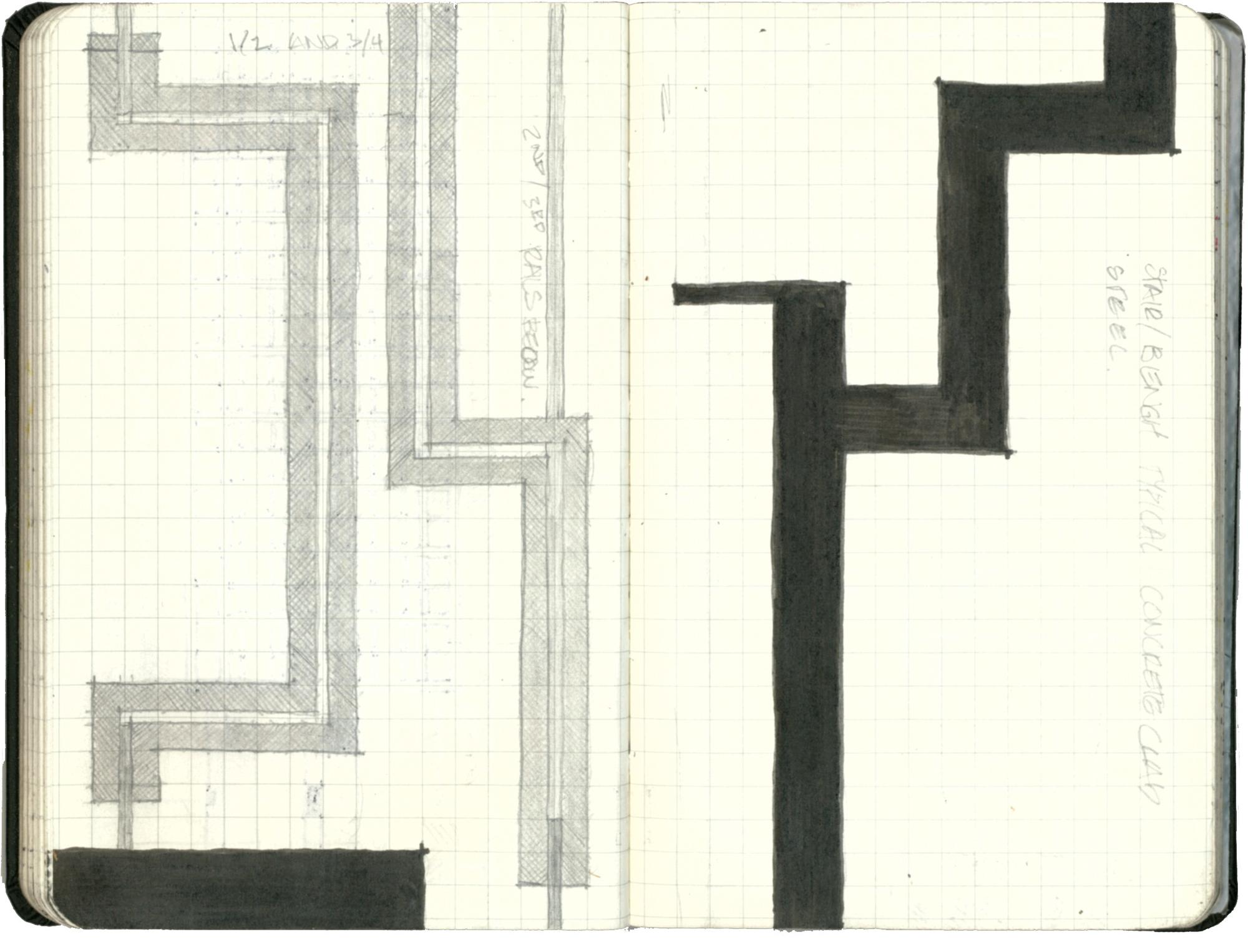 Sketchbook spread