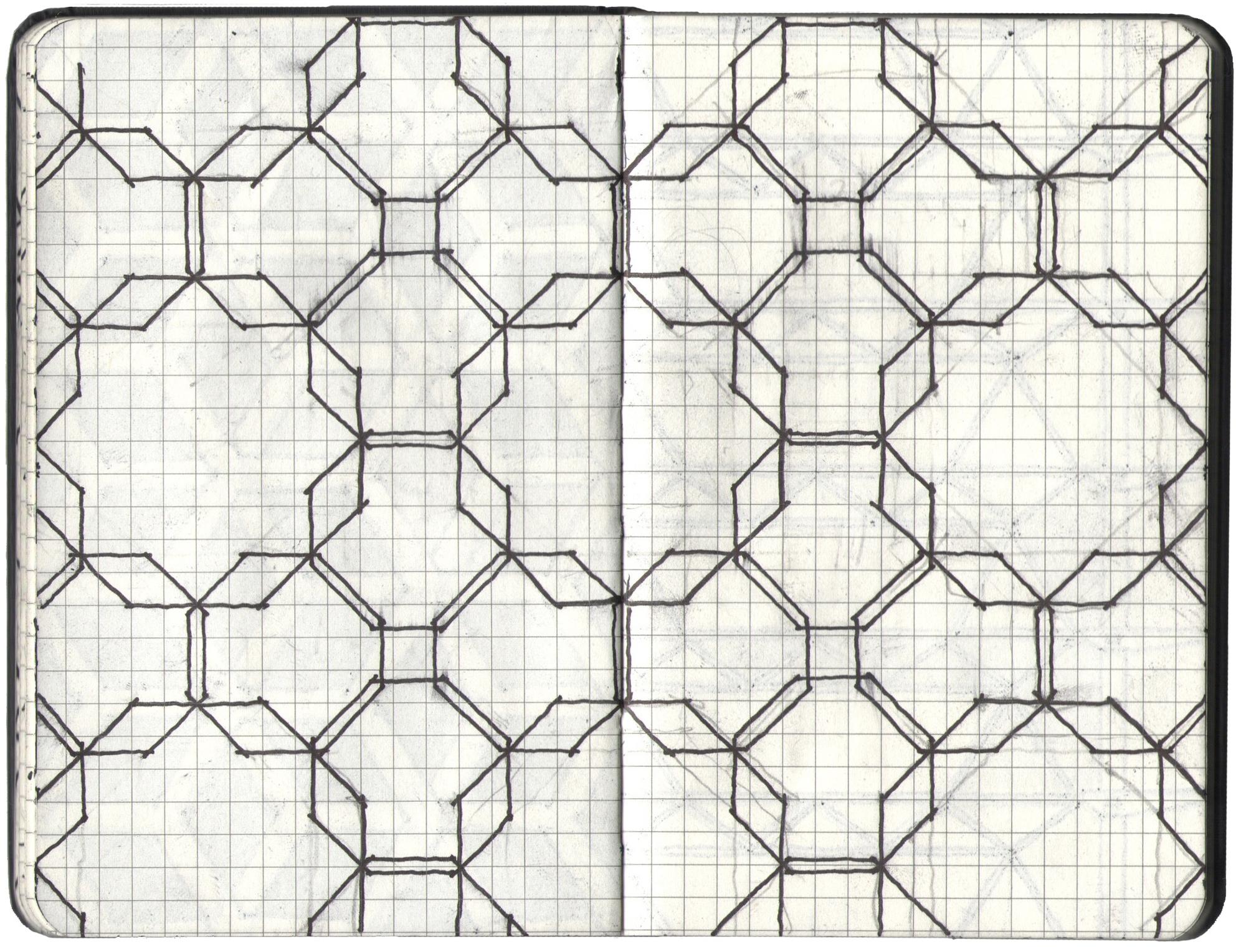 Sketchbook spread