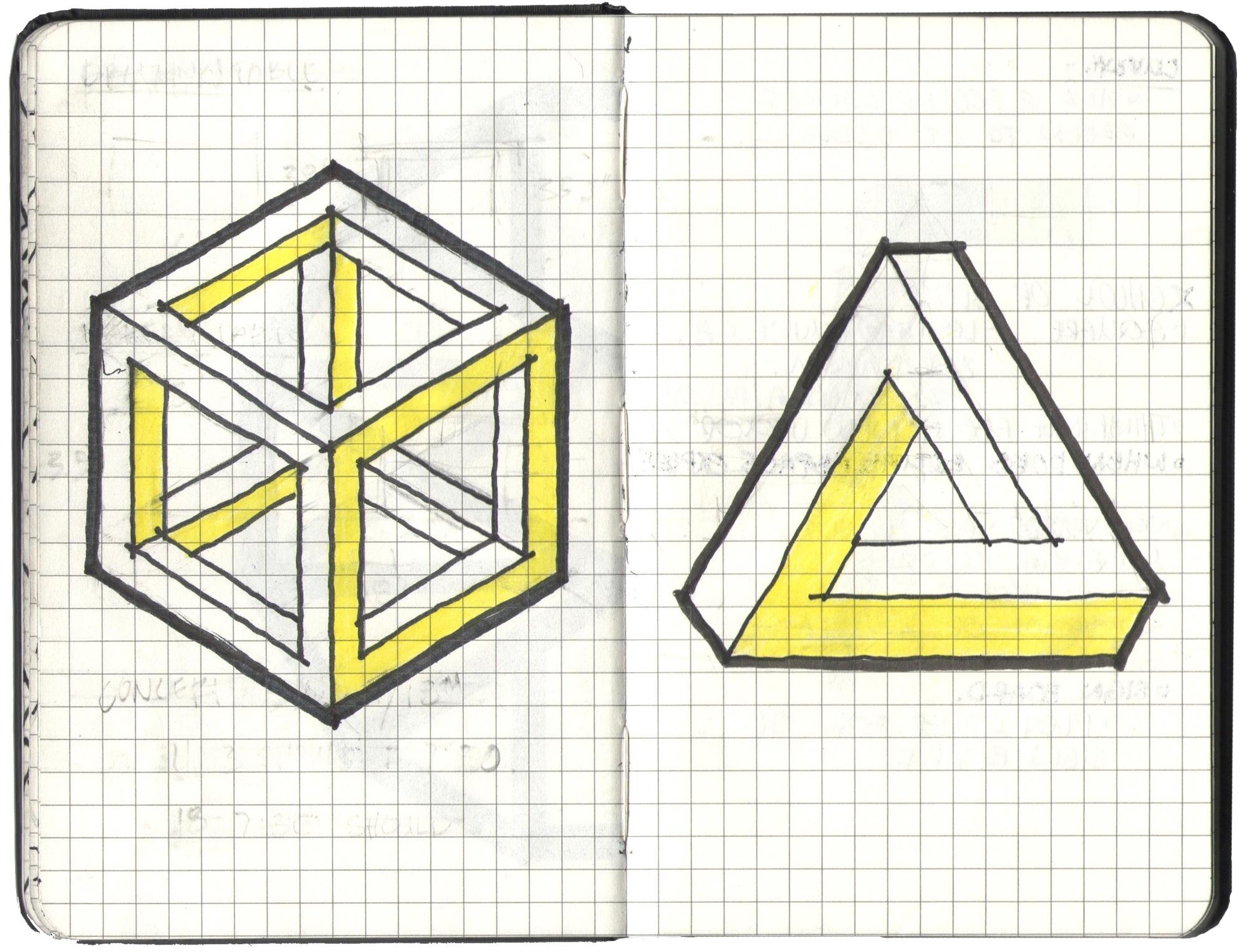 Sketchbook spread