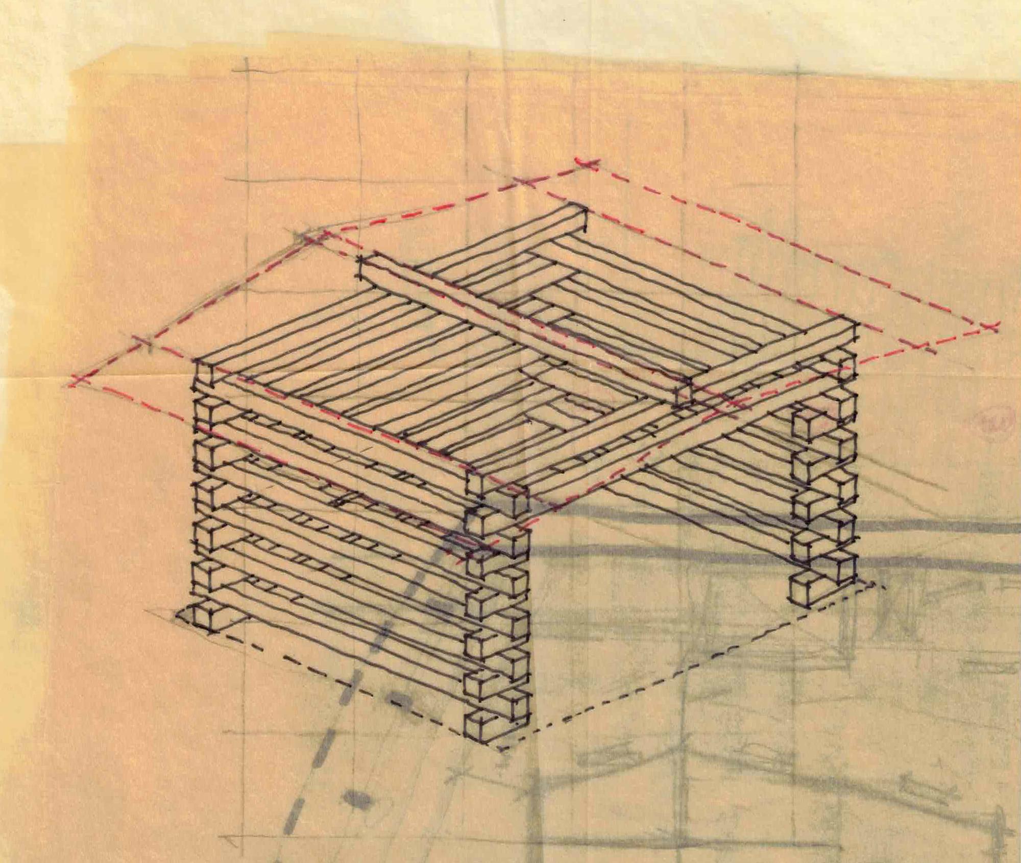 Timber Stack Drying Shelter