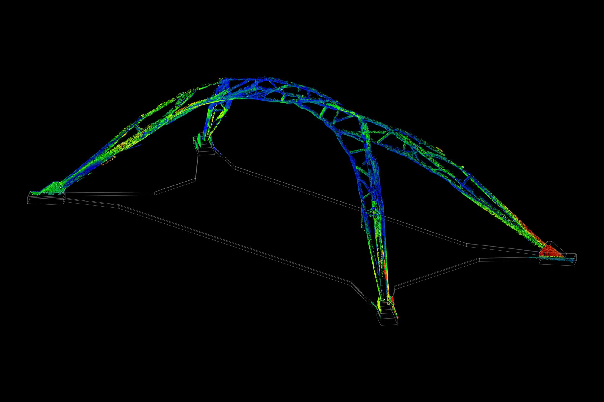 Tree Fork Truss Scan Analysis Truss Axo1 2018