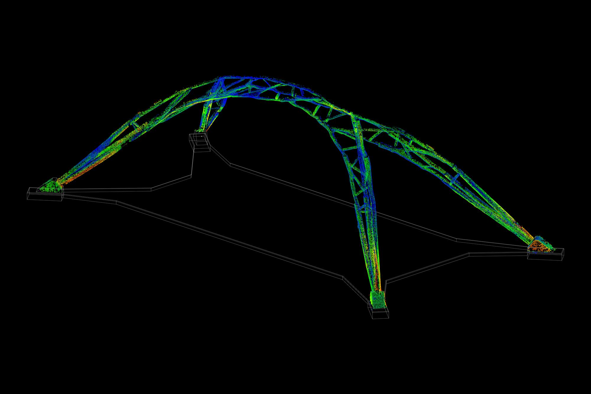 Tree Fork Truss Scan Analysis Truss Axo1 2021