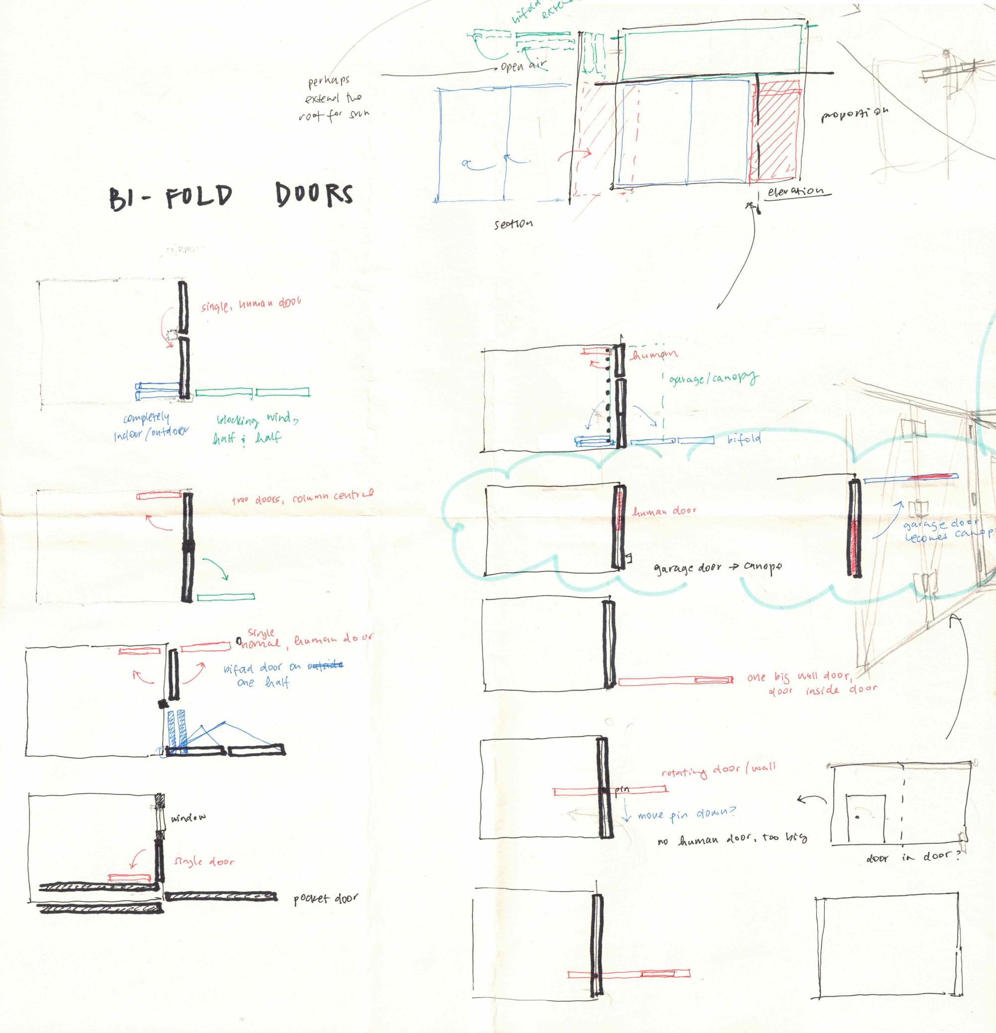 Wellington Design Build BiFoldDoorSketch