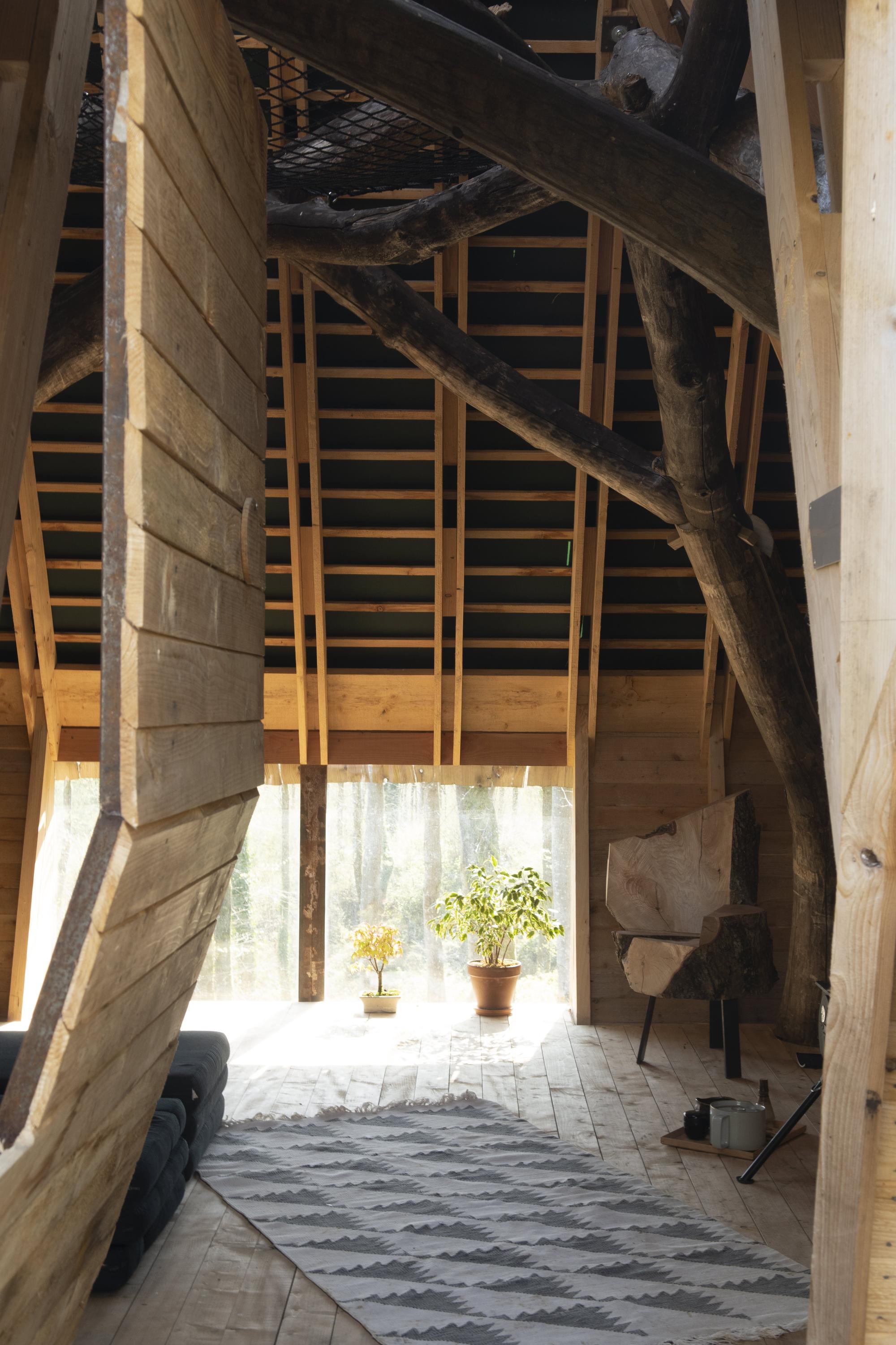 Woodland Cabin interior